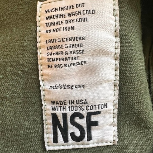 NSF X Cartorialist Collaboration Army Green Utility Jacket size S - Picture 9 of 11
